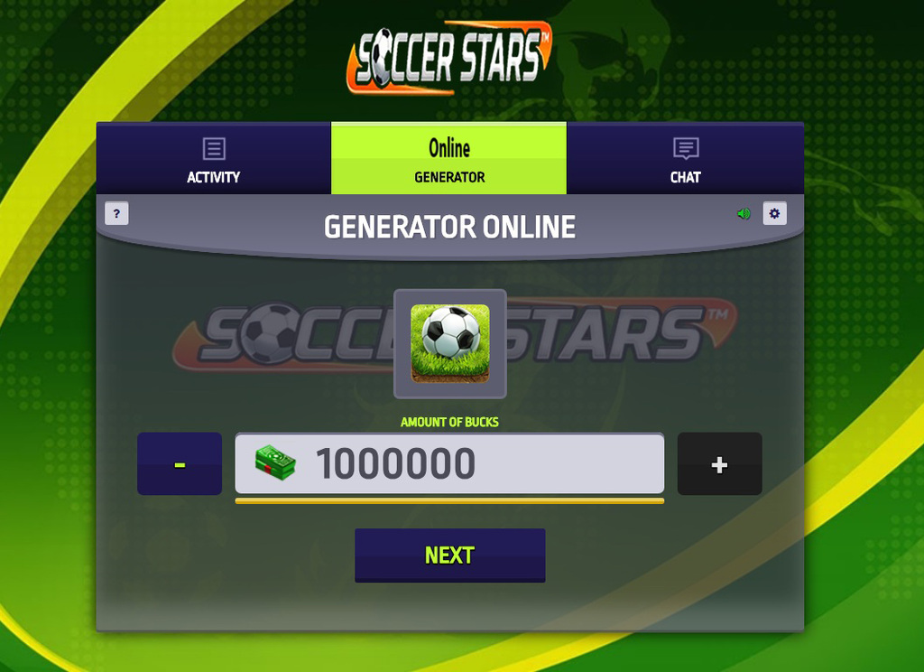 Game Soccer Stars hack tool 2014 Here is the newest and the best - 